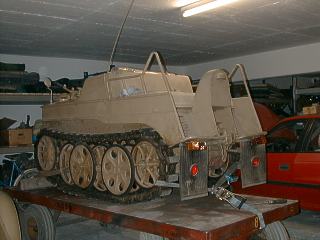 Kettenkrad #2, view from the rear
