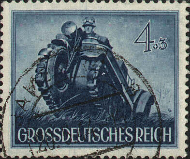Kettenkrad Stamp from 1944